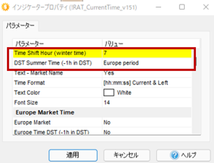 フォレックステスター（Forex Tester）に日本時間表示